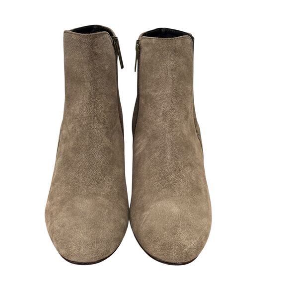 Aquatalia Faylynn Suede Weatherproof Boot Women's SZ 12 Brown Zip Point NEW $695 - Picture 3 of 10